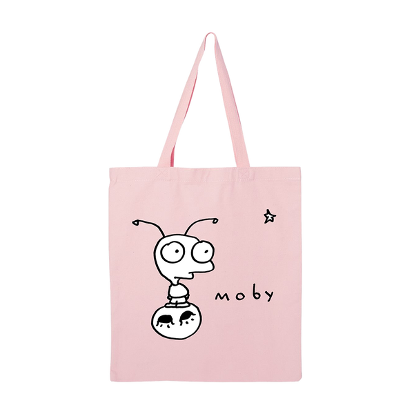 Cartoon Pink Tote Bag