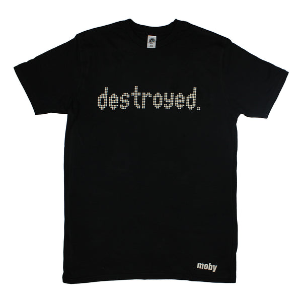 Destroyed Black Tee