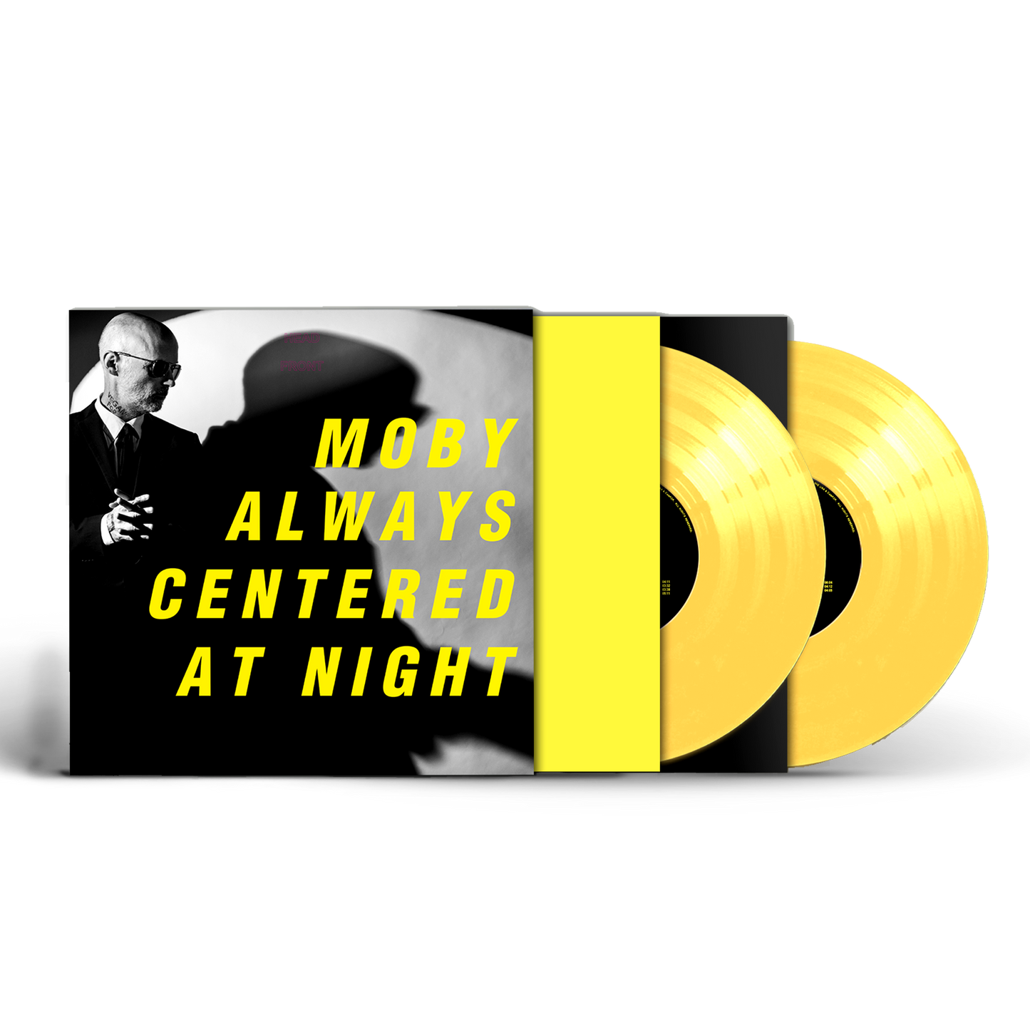 always centered at night - yellow double vinyl