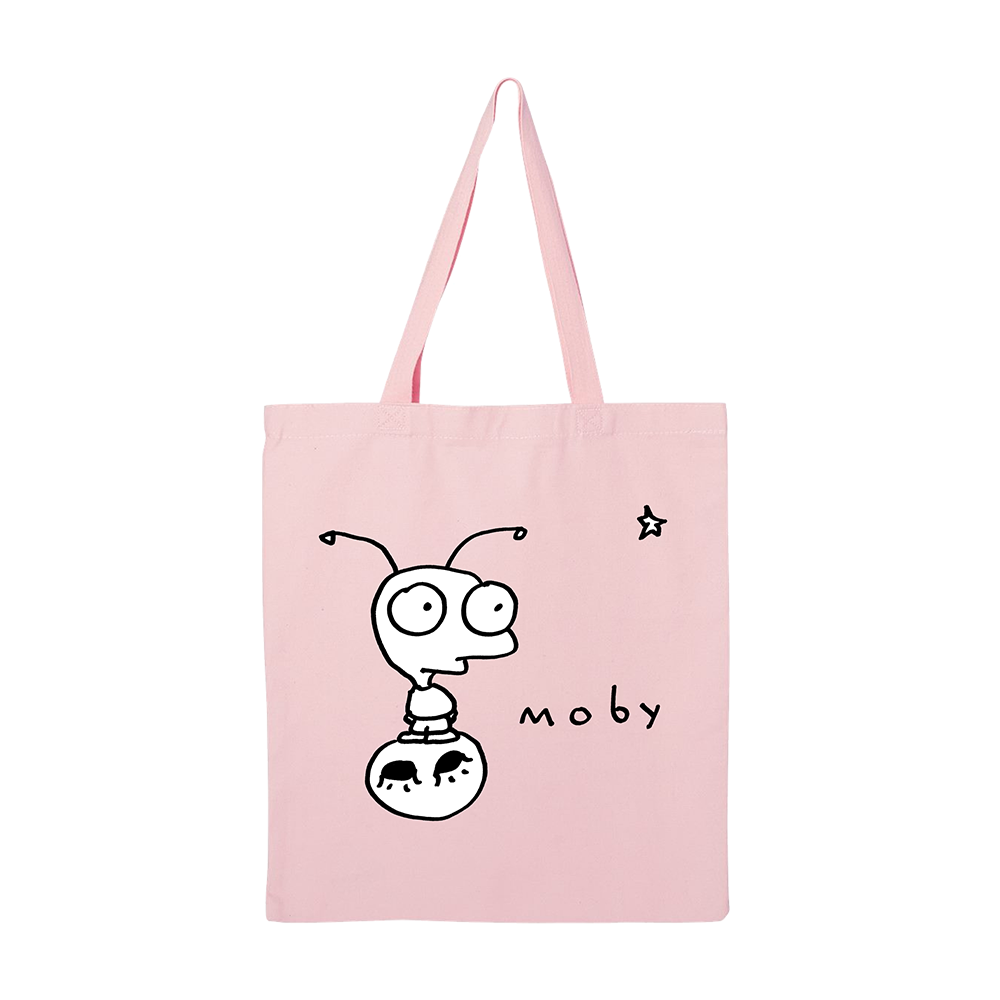 Cartoon Pink Tote Bag